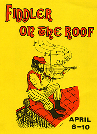 Fiddler on the roof programme cover