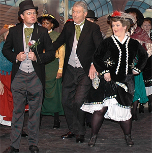 Pearly Queen dancing
